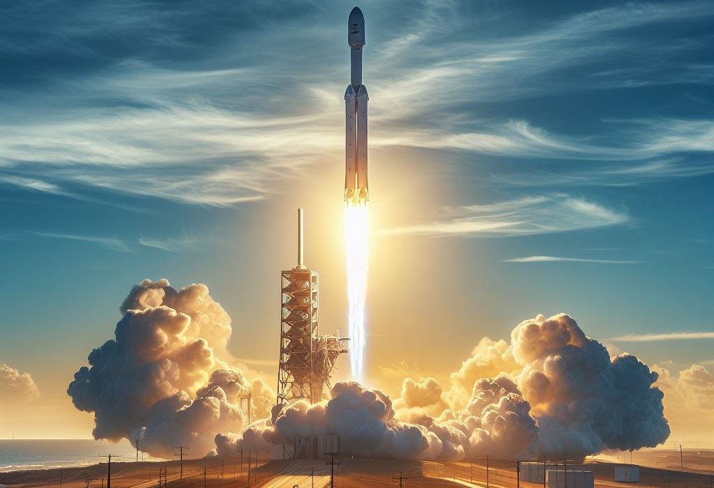 SpaceX lansiranje - ilustracija