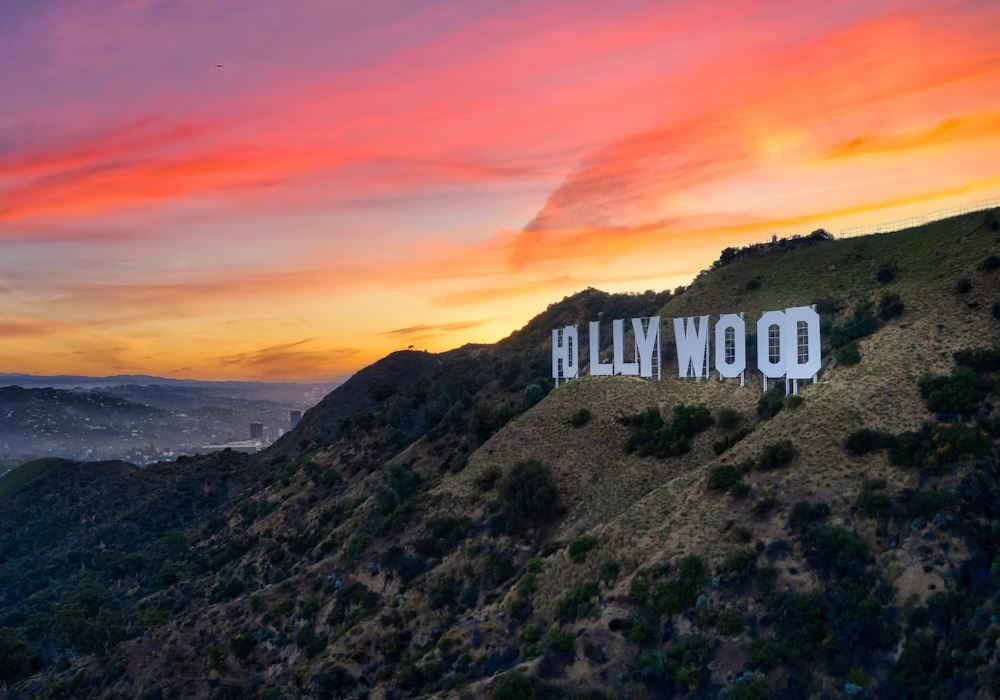 Hollywood natpis