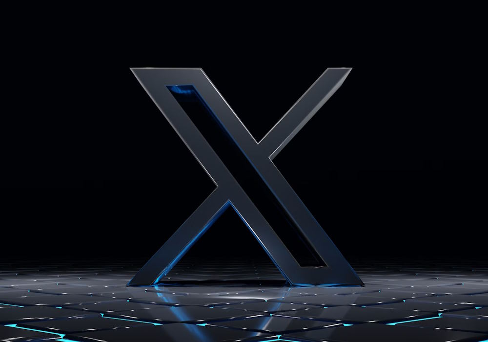 X logo - ilustracija
