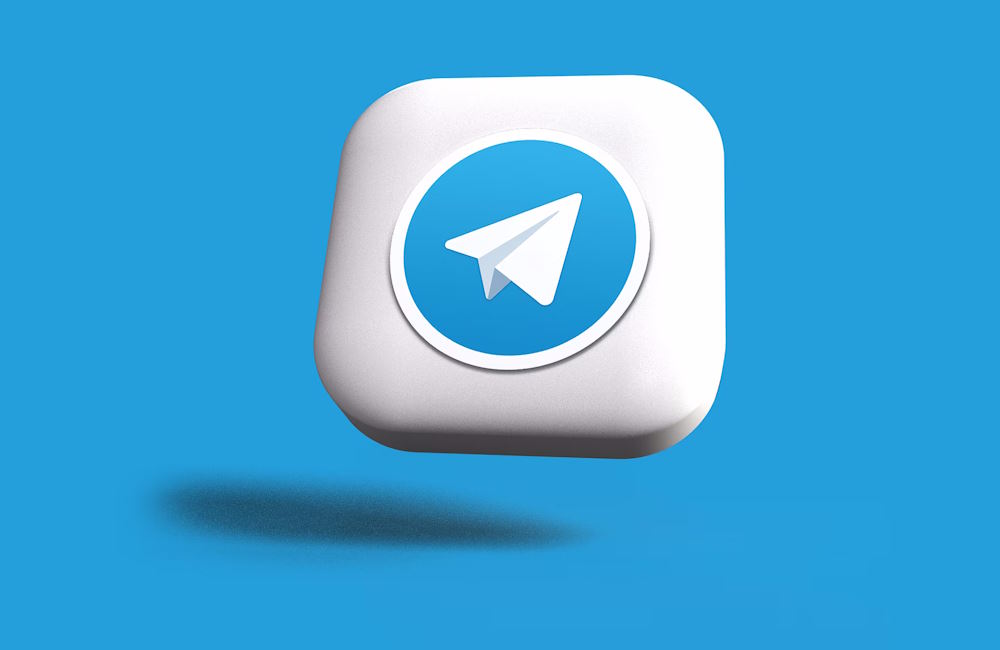 Telegram aplikacija - 3D model