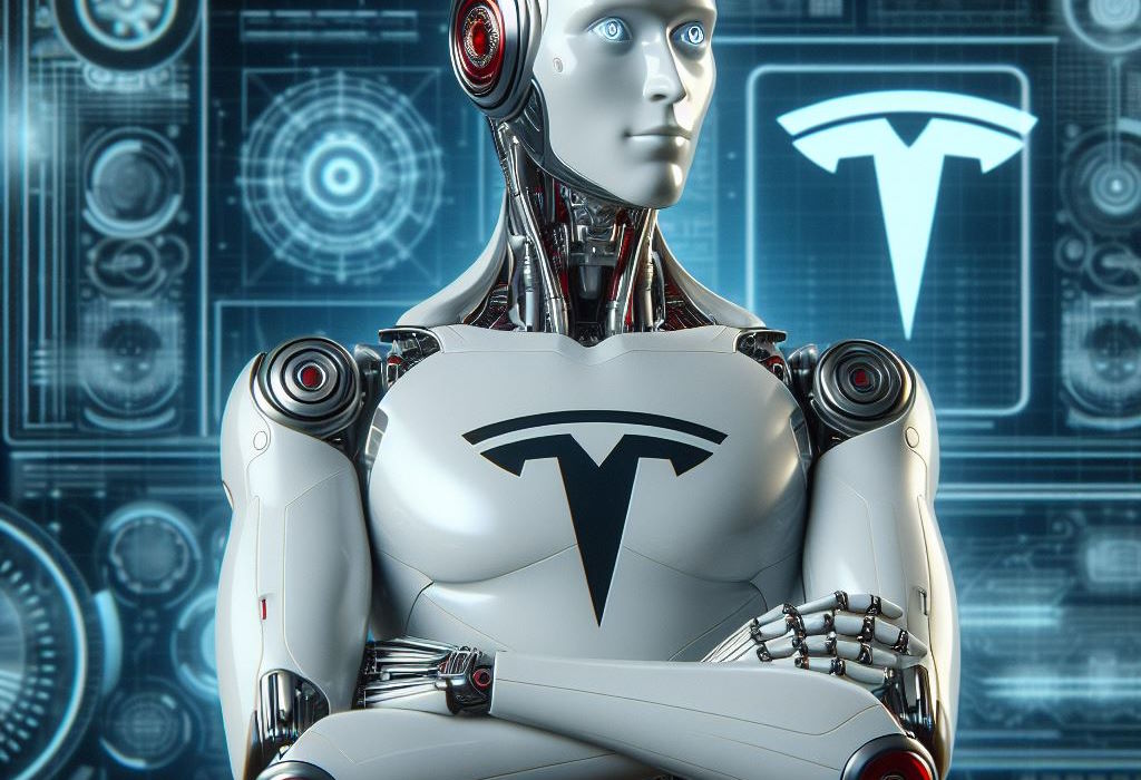 Robot - Tesla (umjetnička ilustracija)