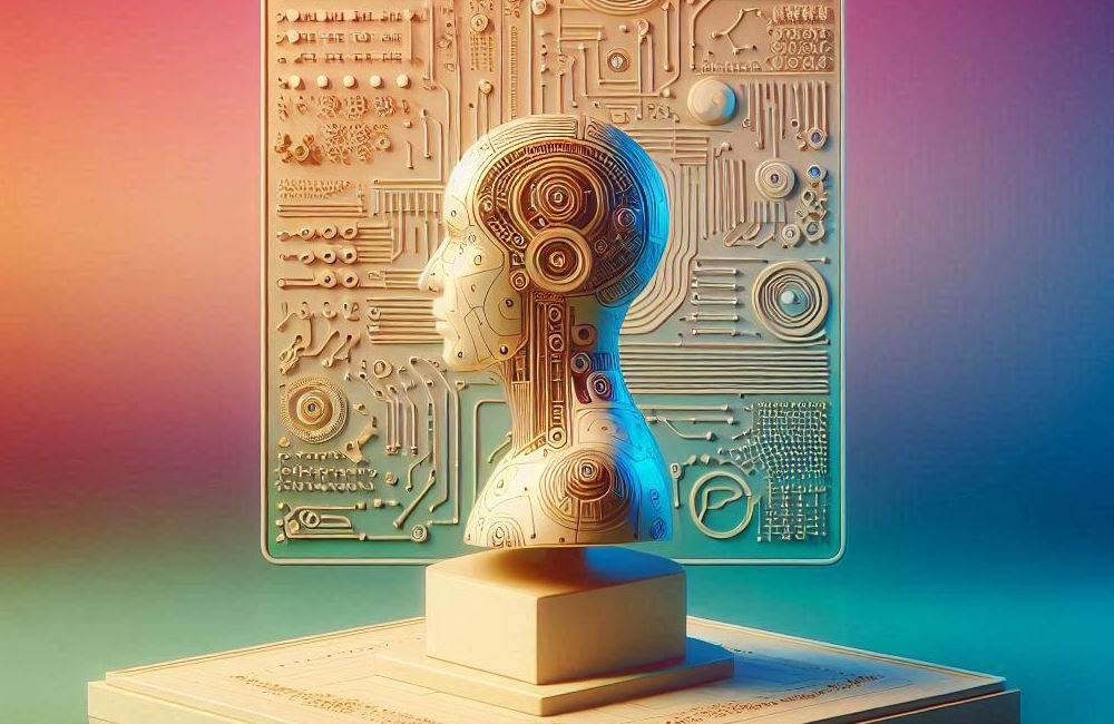 Kip umjetne inteligencije - umjetnička ilustracija