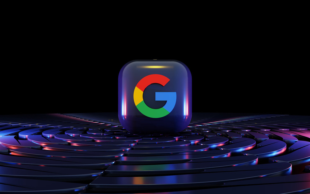 Google logo 3D