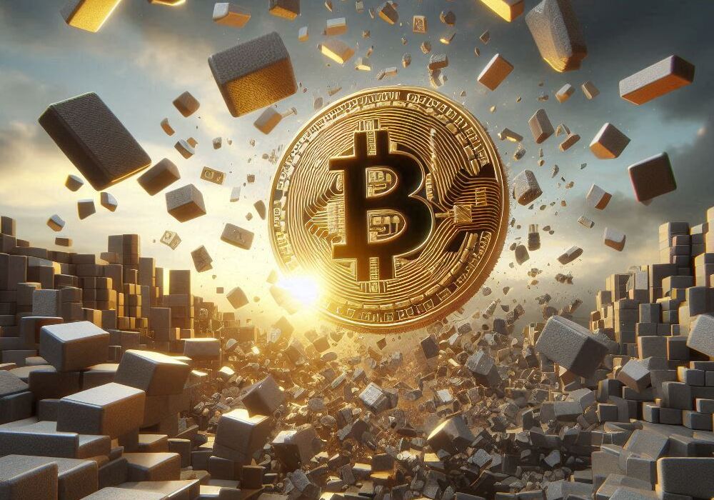 Bitcoin - umjetnička ilustracija