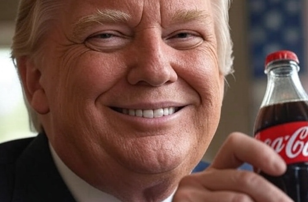 Donald Trump i Coca-Cola